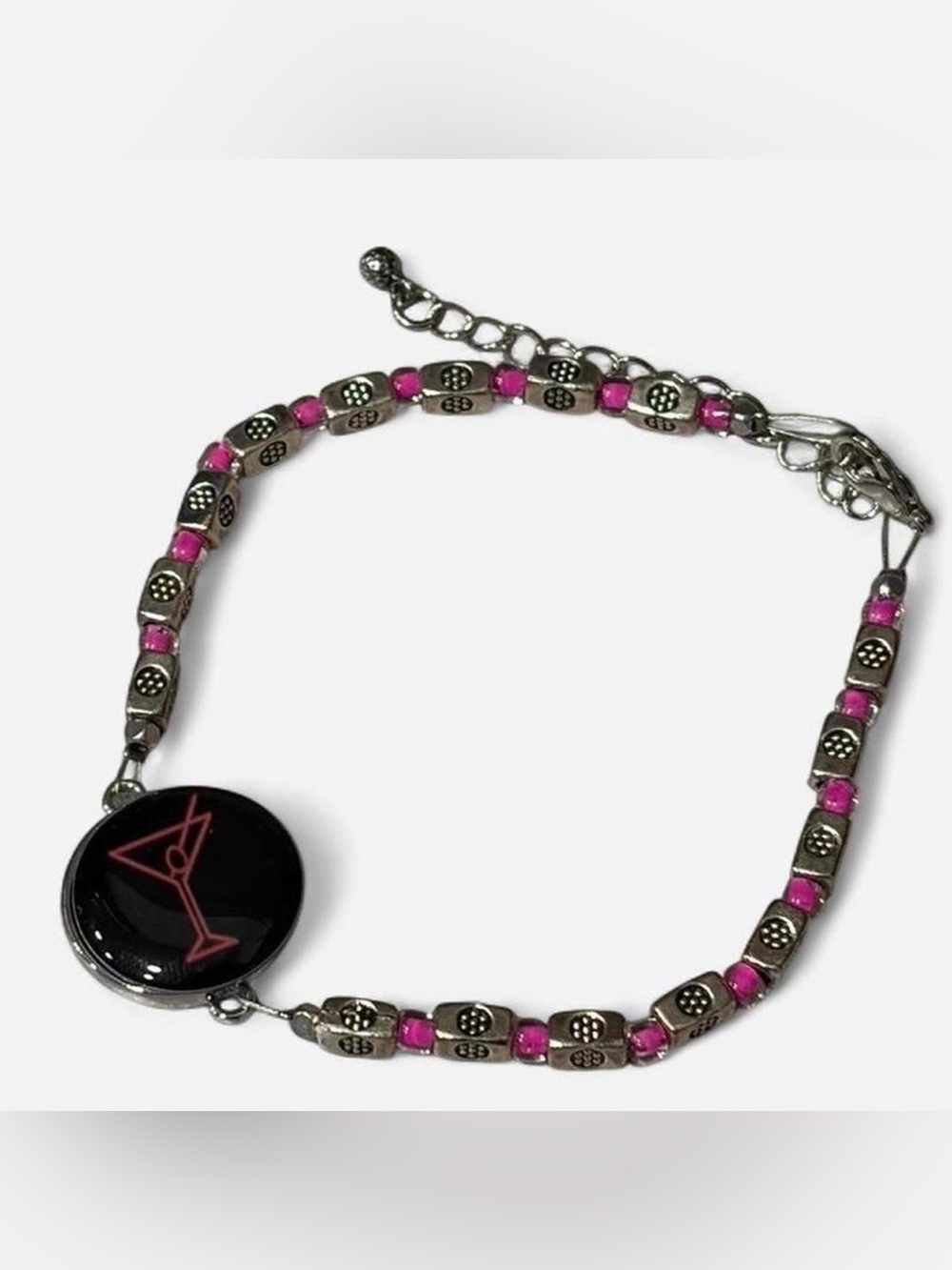 “One Putt Designs” Hand Beaded Ball Marker Ankle Bracelet